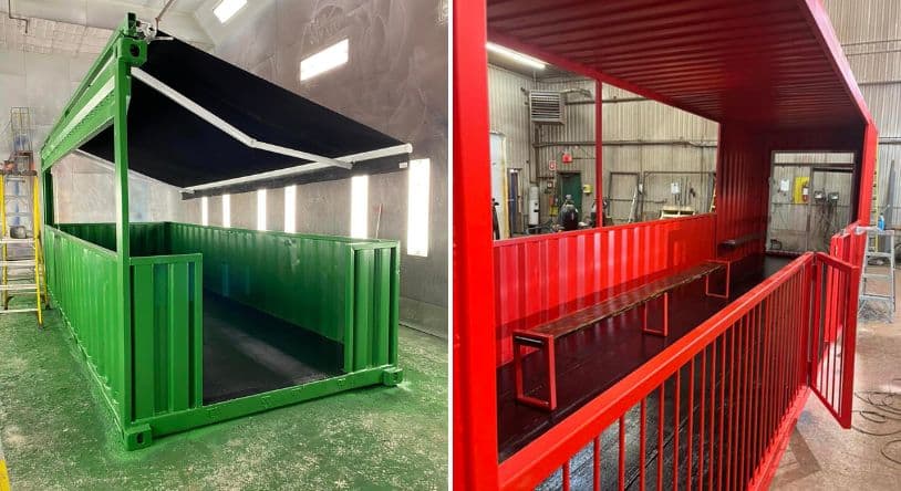 The Benefits of Used Shipping Containers in Sustainable Urbanism 1 Used Shipping Containers modified for sustainable urbanism